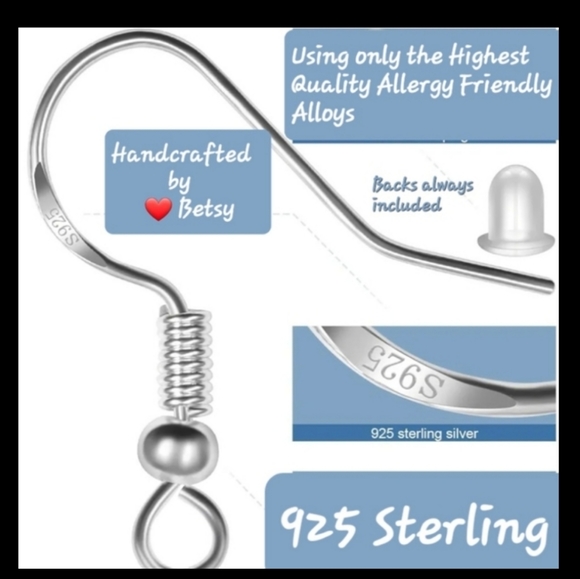 Flower Earrings Floral Earrings Blooming Earings Colorful Earrings blossom - Picture 4 of 5